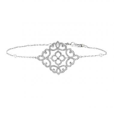 Messika Eden bracelet in white gold and diamonds