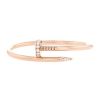 Cartier Juste un clou bracelet in pink gold and diamonds, size 16 - 00pp thumbnail