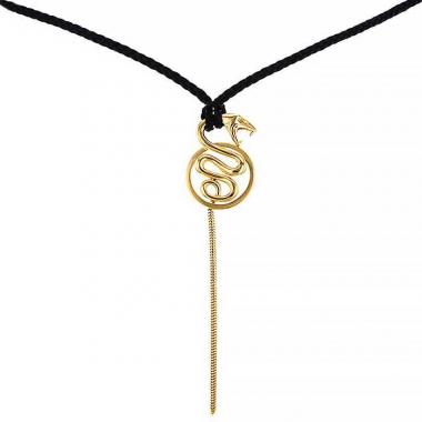 Collana Boucheron Trouble modello medio in oro giallo