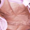 Bolso de mano Fendi Selleria en cuero granulado rosa - Detail D2 thumbnail