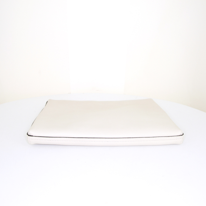 Gucci pouch in beige leather - Detail D4