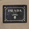 Prada Daino shopping bag in black leather - Detail D4 thumbnail