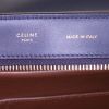 Celine Trapeze medium model handbag in navy blue leather and navy blue suede - Detail D4 thumbnail