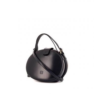 Sac bandoulière Loewe en cuir bleu-foncé