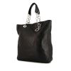Dior Dior Soft shopping bag in black leather - 00pp thumbnail