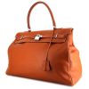 Hermès Relax Kelly weekend bag in gold Swift leather - 00pp thumbnail