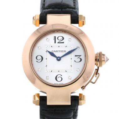 Cartier Pasha watch in pink gold Ref:  2812 Circa  2006