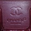Chanel Coco Cocoon shopping bag in black quilted canvas and black leather - Detail D3 thumbnail