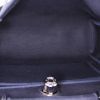 Bolso de mano Hermès Herbag en cuero negro y lona negra - Detail D2 thumbnail