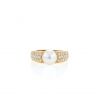Boucheron ring in yellow gold,  pearl and diamonds - 360 thumbnail