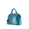 Bolso de mano Louis Vuitton Alma modelo pequeño en cuero Epi azul - 00pp thumbnail
