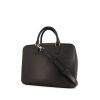 Porta-documentos Louis Vuitton Dandy modelo mediano en cuero taiga gris - 00pp thumbnail