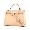 Hermes Kelly 32 cm handbag in beige Swift leather - 00pp thumbnail