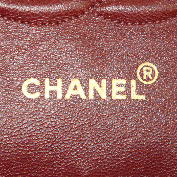 Borsa Chanel Timeless Classic in pelle trapuntata nera - Detail D4