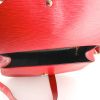 Louis Vuitton Saint Cloud messenger bag in red epi leather - Detail D2 thumbnail
