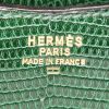 Sac porté épaule Hermes Lydie en lézard vert - Detail D3 thumbnail