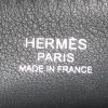 Sac bandoulière Hermès Licol en cuir noir - Detail D3 thumbnail