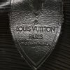 Sac de voyage Louis Vuitton Keepall 45 en cuir épi noir - Detail D3 thumbnail