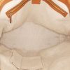 Bolso de mano Gucci Marrakech en lona Monogram marrón y cuero marrón - Detail D2 thumbnail