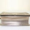 Sac bandoulière Dior Diorama en cuir verni doré - Detail D5 thumbnail