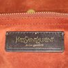 Bolso de mano Yves Saint Laurent Muse Two modelo pequeño en ante marrón - Detail D3 thumbnail
