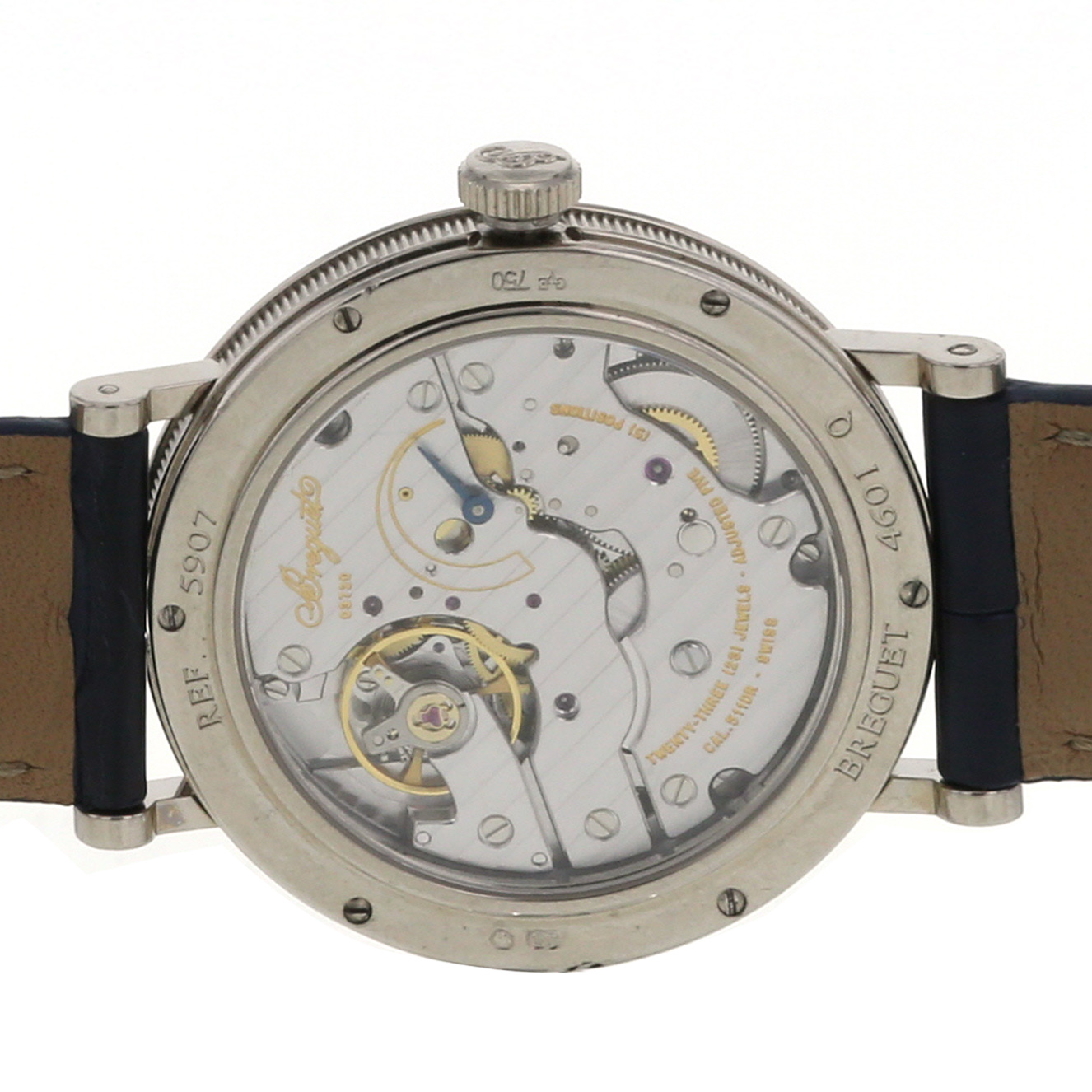 Reloj Breguet Classic de oro blanco Ref :  5907 Circa  2010 - Detail D2