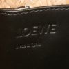 Loewe Gate Top Handle handbag in beige raphia and black leather - Detail D4 thumbnail