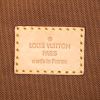 Mochila Louis Vuitton Bosphore en lona Monogram marrón y cuero natural - Detail D3 thumbnail