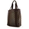 Shopping bag Louis Vuitton Beaubourg in tela monogram marrone e tela marrone - 00pp thumbnail