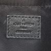 Sac à dos Louis Vuitton Palm Springs Backpack petit modèle en toile monogram marron et cuir noir - Detail D4 thumbnail