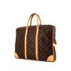 Louis Vuitton Voyage briefcase in brown monogram canvas and natural leather - 00pp thumbnail