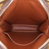 Louis Vuitton Danube	 shoulder bag in brown monogram canvas and natural leather - Detail D2 thumbnail