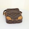 Louis Vuitton Danube	 shoulder bag in brown monogram canvas and natural leather - Detail D4 thumbnail