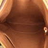 Borsa a tracolla Louis Vuitton Valmy in tela monogram marrone e pelle naturale - Detail D2 thumbnail