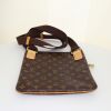 Louis Vuitton Valmy shoulder bag in brown monogram canvas and natural leather - Detail D4 thumbnail