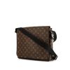 Louis Vuitton District messenger bag in brown monogram canvas Macassar - 00pp thumbnail
