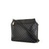 Louis Vuitton shoulder bag in damier cobalt canvas and black leather - 00pp thumbnail
