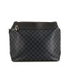 Louis Vuitton shoulder bag in damier cobalt canvas and black leather - 360 thumbnail