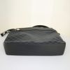Louis Vuitton shoulder bag in damier cobalt canvas and black leather - Detail D5 thumbnail