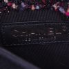 Sac bandoulière Chanel Coco Handle en tweed noir - Detail D4 thumbnail