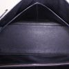 Hermes Kelly 40 cm handbag in black box leather - Detail D2 thumbnail
