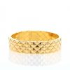 Chanel Matelassé large model bracelet in yellow gold - 360 thumbnail