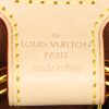 Porte-habits Louis Vuitton en toile monogram et cuir naturel - Detail D4 thumbnail