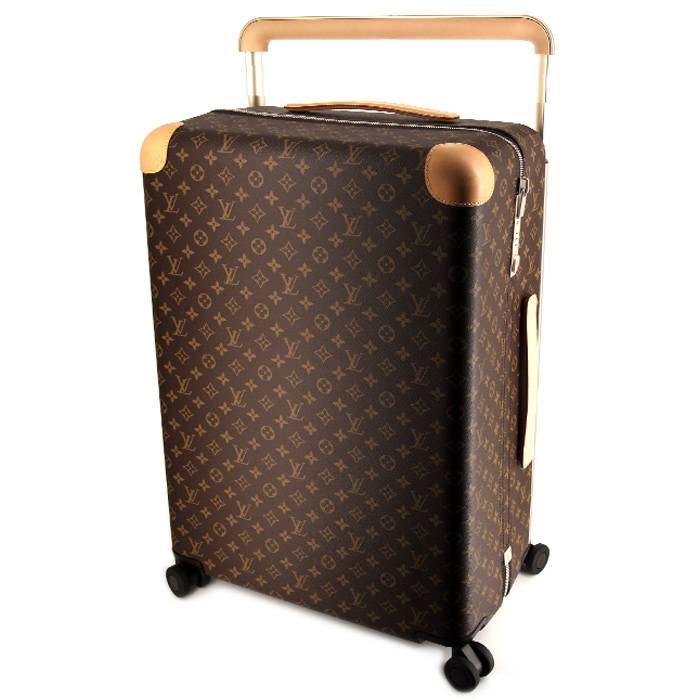 Louis+Vuitton+Rectangle+Luggage+Bag+Brown+Canvas for sale online