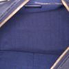 Louis Vuitton Speedy 25 cm shoulder bag in blue empreinte monogram leather - Detail D3 thumbnail