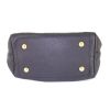 Louis Vuitton Speedy 25 cm shoulder bag in blue empreinte monogram leather - Detail D5 thumbnail