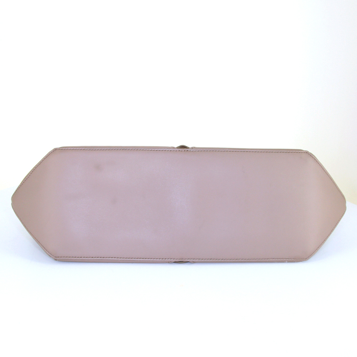 Sac cabas Givenchy Easy en cuir beige gris - Detail D4