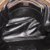 Gucci 1973 handbag in brown ostrich leather - Detail D2 thumbnail