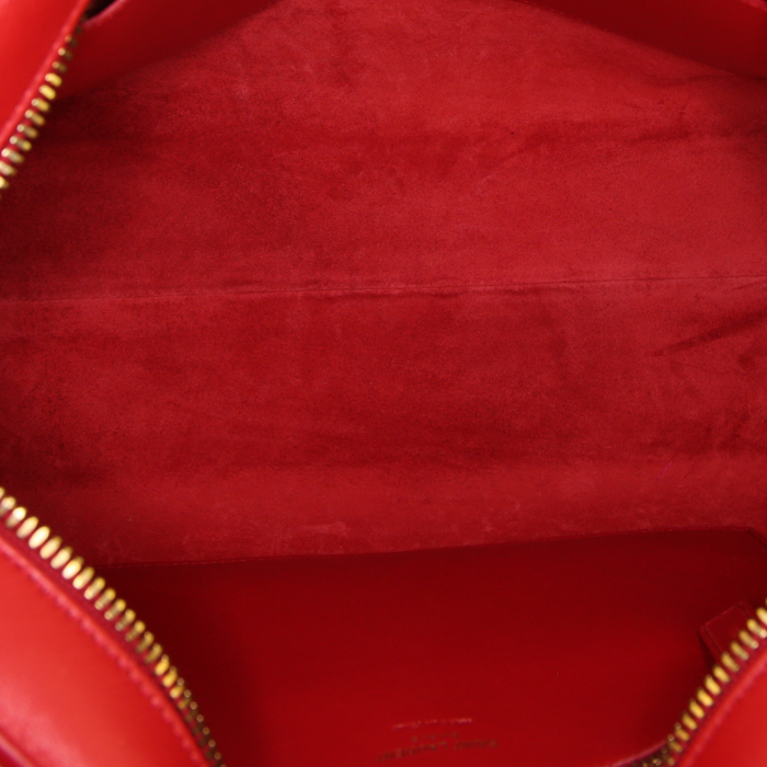 Borsa Yves Saint Laurent Chyc in pelle rossa - Detail D3