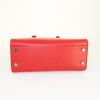 Yves Saint Laurent Chyc handbag in red leather - Detail D5 thumbnail